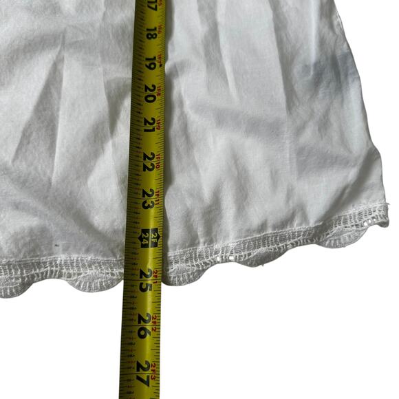 Ralph Lauren White Embroidered Boat Neck Blouse Women's Size XL | 26-42 - Picture 5 of 5